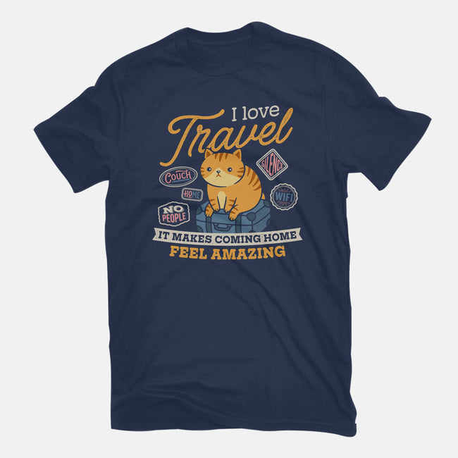 Coming Home Feel Amazing-Womens-Fitted-Tee-Popnotic