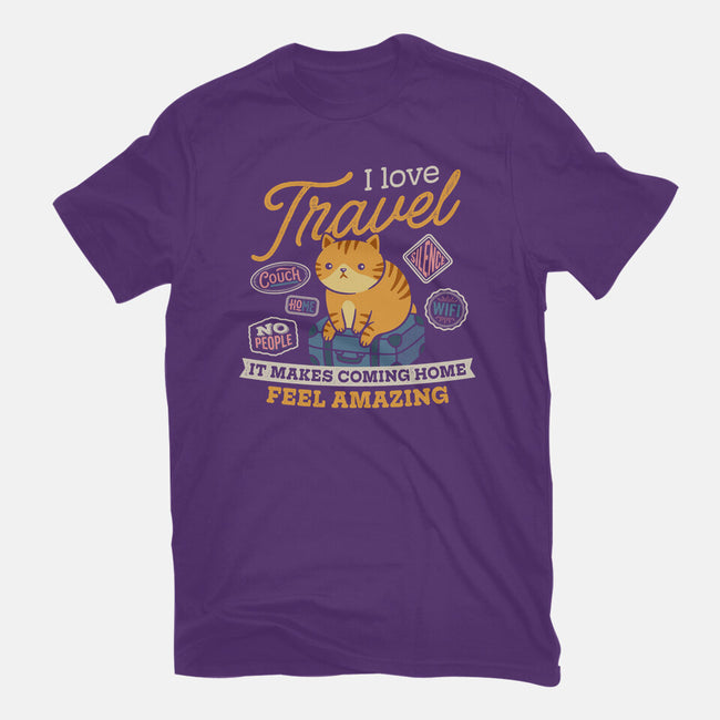 Coming Home Feel Amazing-Womens-Fitted-Tee-Popnotic