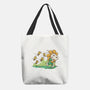 Spring Attack-None-Basic Tote-Bag-Popnotic