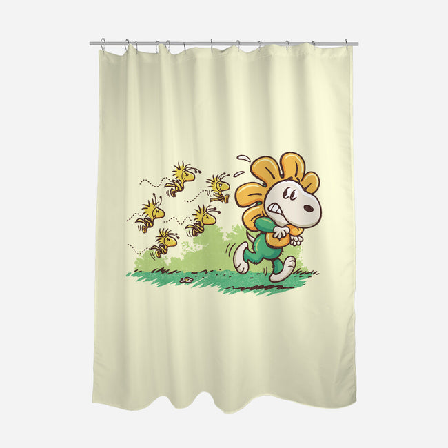 Spring Attack-None-Polyester-Shower Curtain-Popnotic