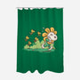 Spring Attack-None-Polyester-Shower Curtain-Popnotic