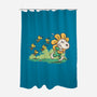 Spring Attack-None-Polyester-Shower Curtain-Popnotic