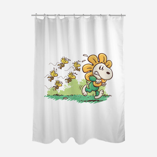 Spring Attack-None-Polyester-Shower Curtain-Popnotic