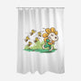 Spring Attack-None-Polyester-Shower Curtain-Popnotic