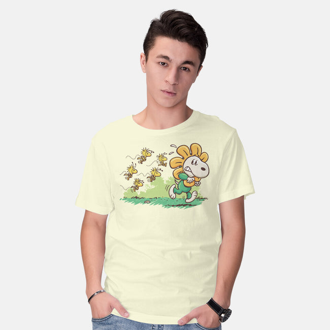 Spring Attack-Mens-Basic-Tee-Popnotic