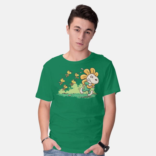 Spring Attack-Mens-Basic-Tee-Popnotic