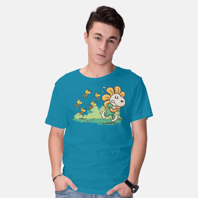 Spring Attack-Mens-Basic-Tee-Popnotic