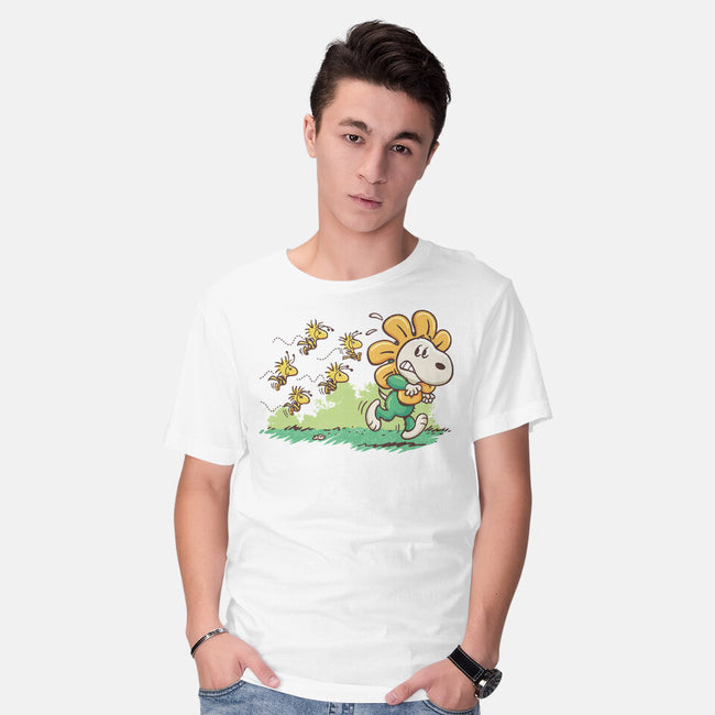 Spring Attack-Mens-Basic-Tee-Popnotic