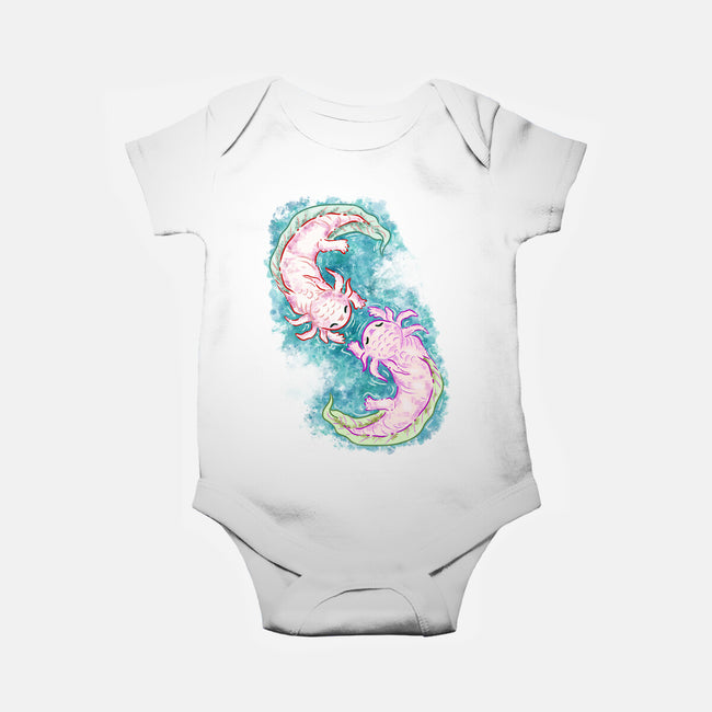Axolotl Dance-Baby-Basic-Onesie-nickzzarto