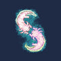 Axolotl Dance-Womens-V-Neck-Tee-nickzzarto