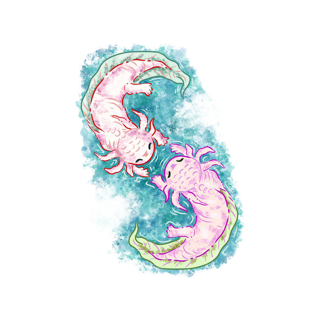 Axolotl Dance-None-Drawstring-Bag-nickzzarto