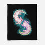 Axolotl Dance-None-Fleece-Blanket-nickzzarto