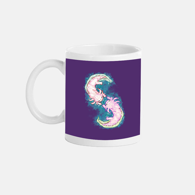 Axolotl Dance-None-Mug-Drinkware-nickzzarto