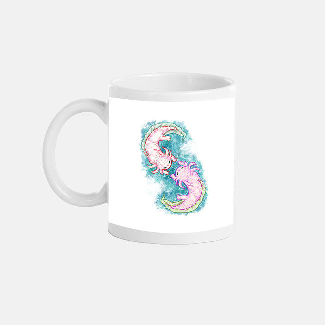 Axolotl Dance-None-Mug-Drinkware-nickzzarto