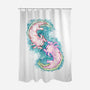 Axolotl Dance-None-Polyester-Shower Curtain-nickzzarto