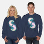 Axolotl Dance-Unisex-Crew Neck-Sweatshirt-nickzzarto