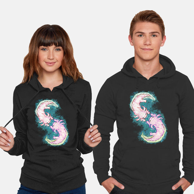 Axolotl Dance-Unisex-Pullover-Sweatshirt-nickzzarto