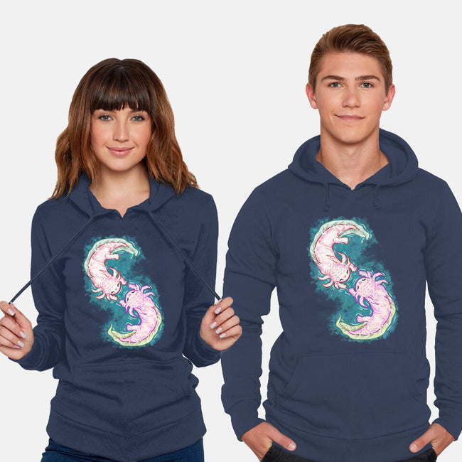 Axolotl Dance-Unisex-Pullover-Sweatshirt-nickzzarto