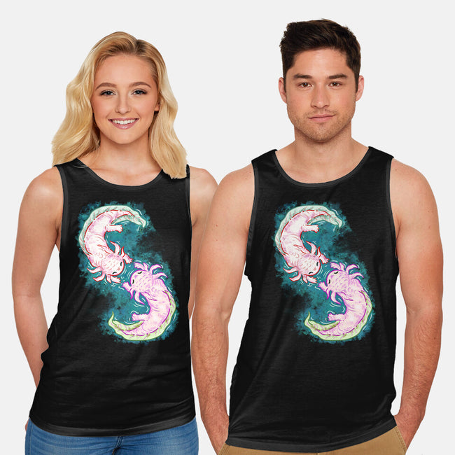 Axolotl Dance-Unisex-Basic-Tank-nickzzarto