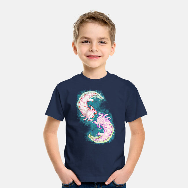 Axolotl Dance-Youth-Basic-Tee-nickzzarto