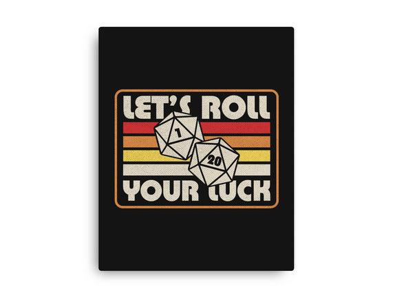 RPG Vintage Roll For Luck