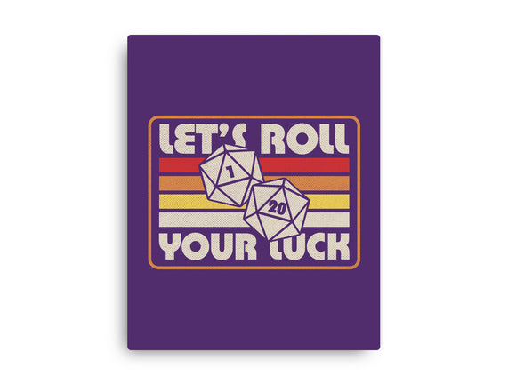 RPG Vintage Roll For Luck