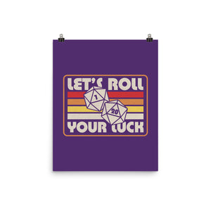 RPG Vintage Roll For Luck