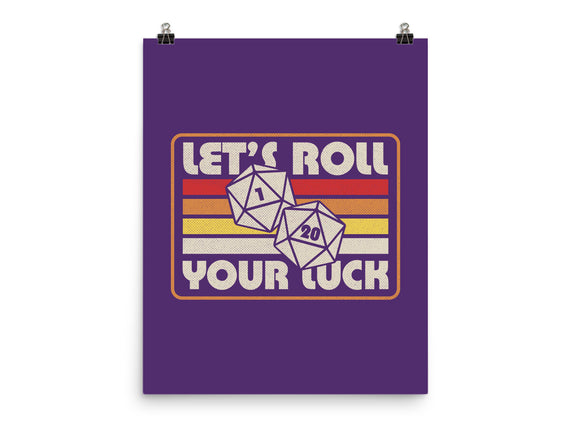 RPG Vintage Roll For Luck