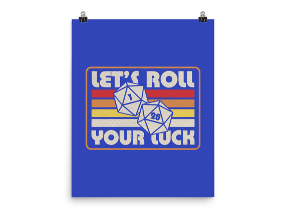 RPG Vintage Roll For Luck