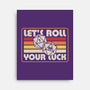 RPG Vintage Roll For Luck-None-Stretched-Canvas-Studio Mootant