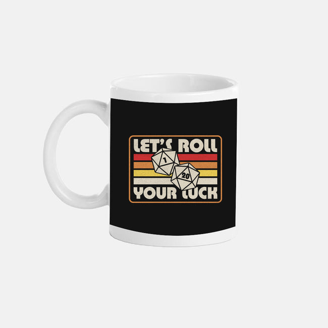 RPG Vintage Roll For Luck-None-Mug-Drinkware-Studio Mootant