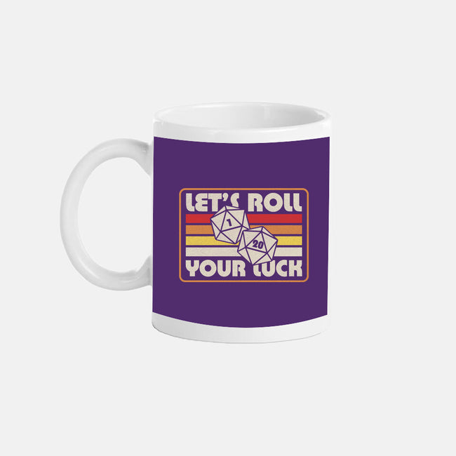 RPG Vintage Roll For Luck-None-Mug-Drinkware-Studio Mootant