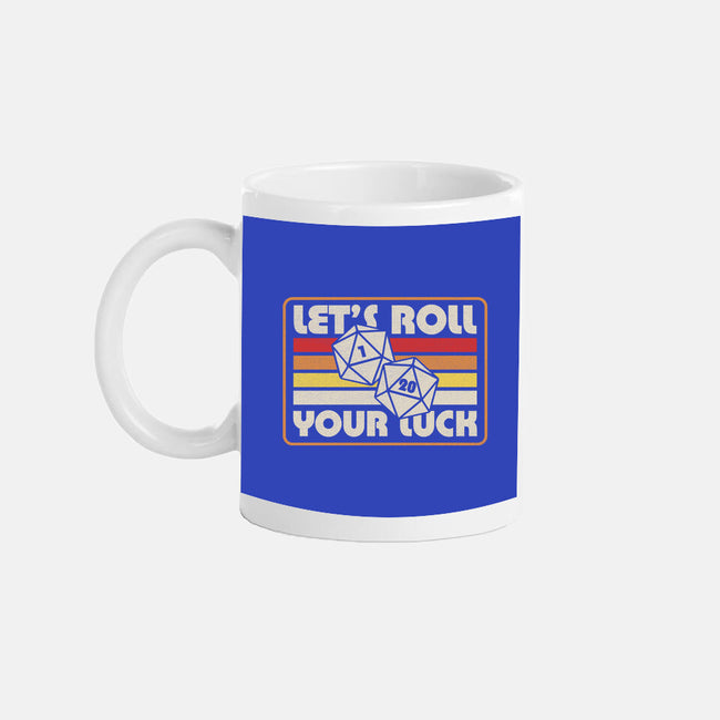 RPG Vintage Roll For Luck-None-Mug-Drinkware-Studio Mootant