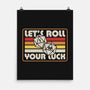 RPG Vintage Roll For Luck-None-Matte-Poster-Studio Mootant
