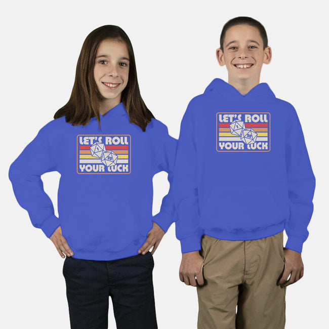 RPG Vintage Roll For Luck-Youth-Pullover-Sweatshirt-Studio Mootant