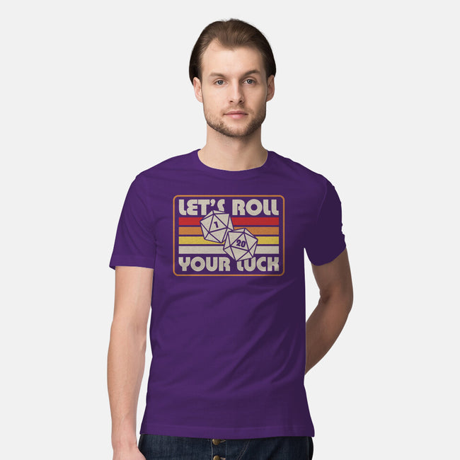 RPG Vintage Roll For Luck-Mens-Premium-Tee-Studio Mootant