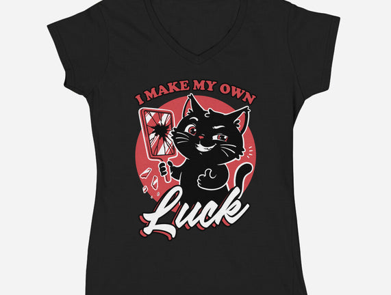 Black Cat Mirror Luck