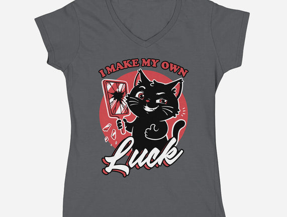 Black Cat Mirror Luck