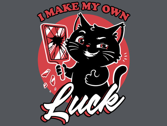 Black Cat Mirror Luck