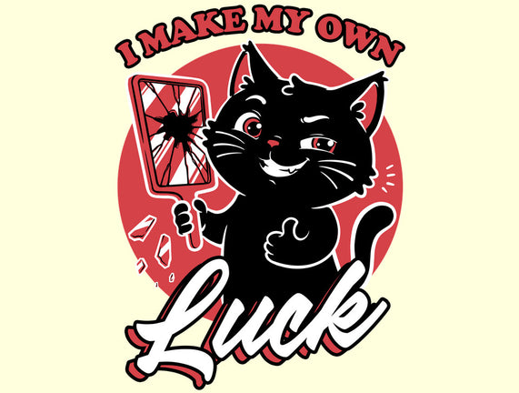 Black Cat Mirror Luck