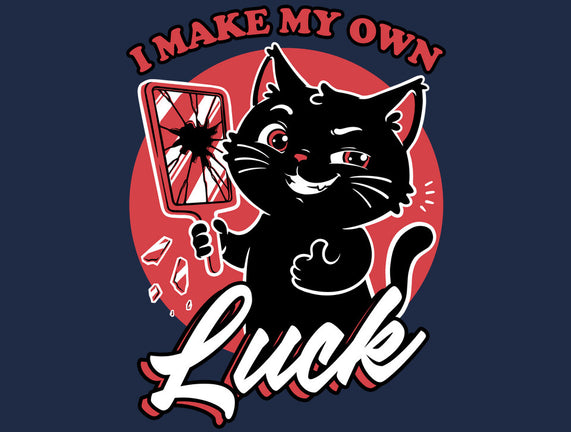 Black Cat Mirror Luck