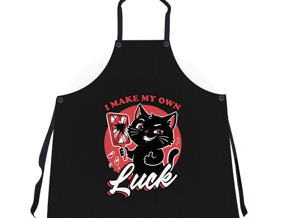 Black Cat Mirror Luck