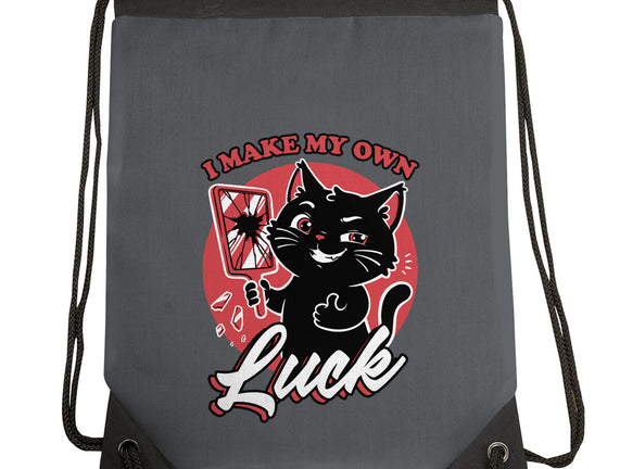 Black Cat Mirror Luck