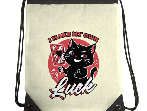 Black Cat Mirror Luck