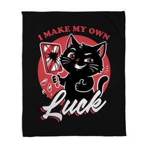 Black Cat Mirror Luck