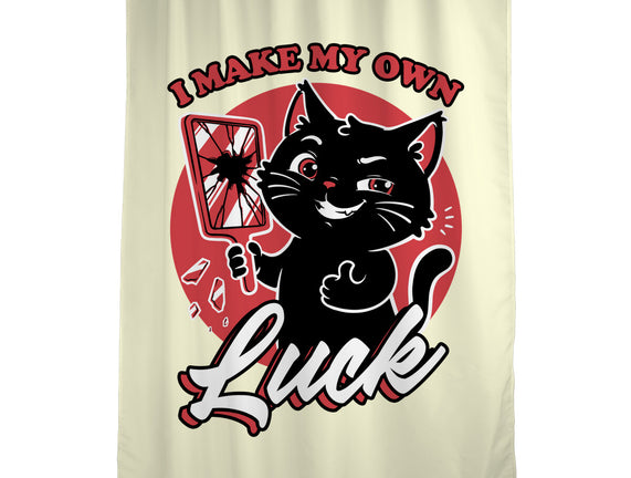 Black Cat Mirror Luck