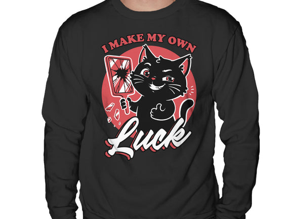Black Cat Mirror Luck