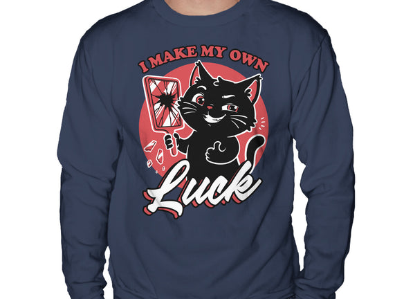 Black Cat Mirror Luck