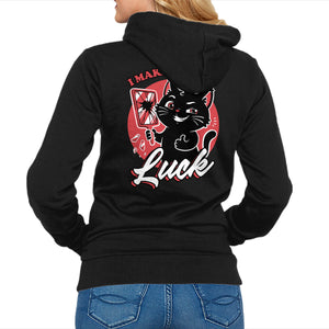 Black Cat Mirror Luck