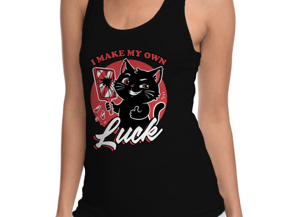 Black Cat Mirror Luck